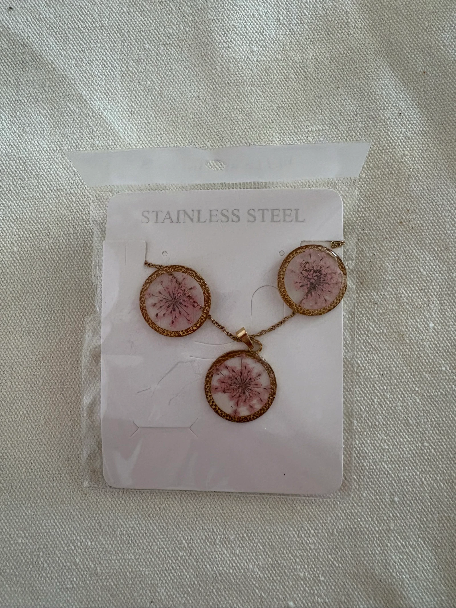 Conjunto Joyeria Acero Turco Vintage